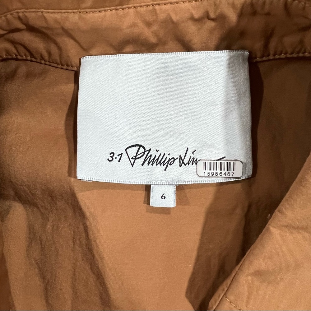 3.1 Phillip Lim Utility Romper Clay Brown Cotton Safari Belted Romper 6 - Picture 6 of 7